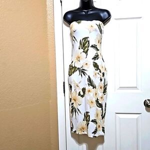 Streetwear Society Strapless Tube Dress Size Large  EUC